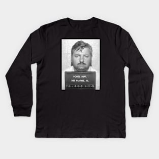 John Vintage Wayne criminal Gacy Kids Long Sleeve T-Shirt